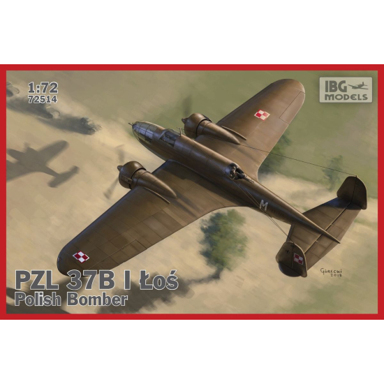 IBG 72514 PZL.37 B I Łoś - Polish Medium Bomber 1:72